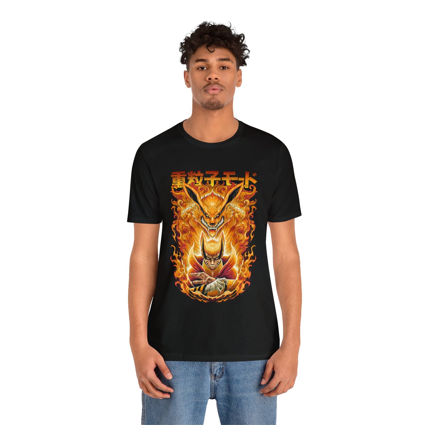 Naruto Baron Mode Nine Tails Unisex Jersey Short Sleeve Tee