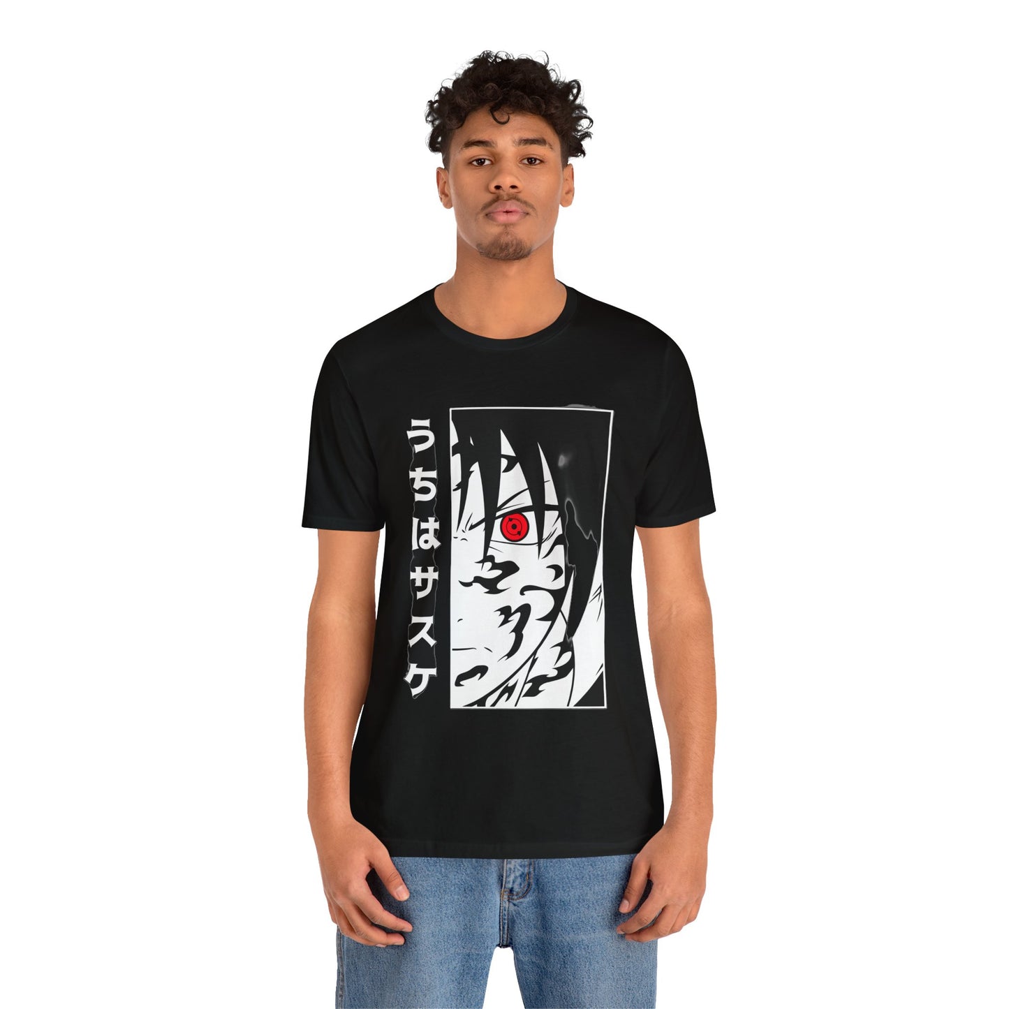 Sasuke Naruto Streetwear Unisex Jersey Short Sleeve Tee