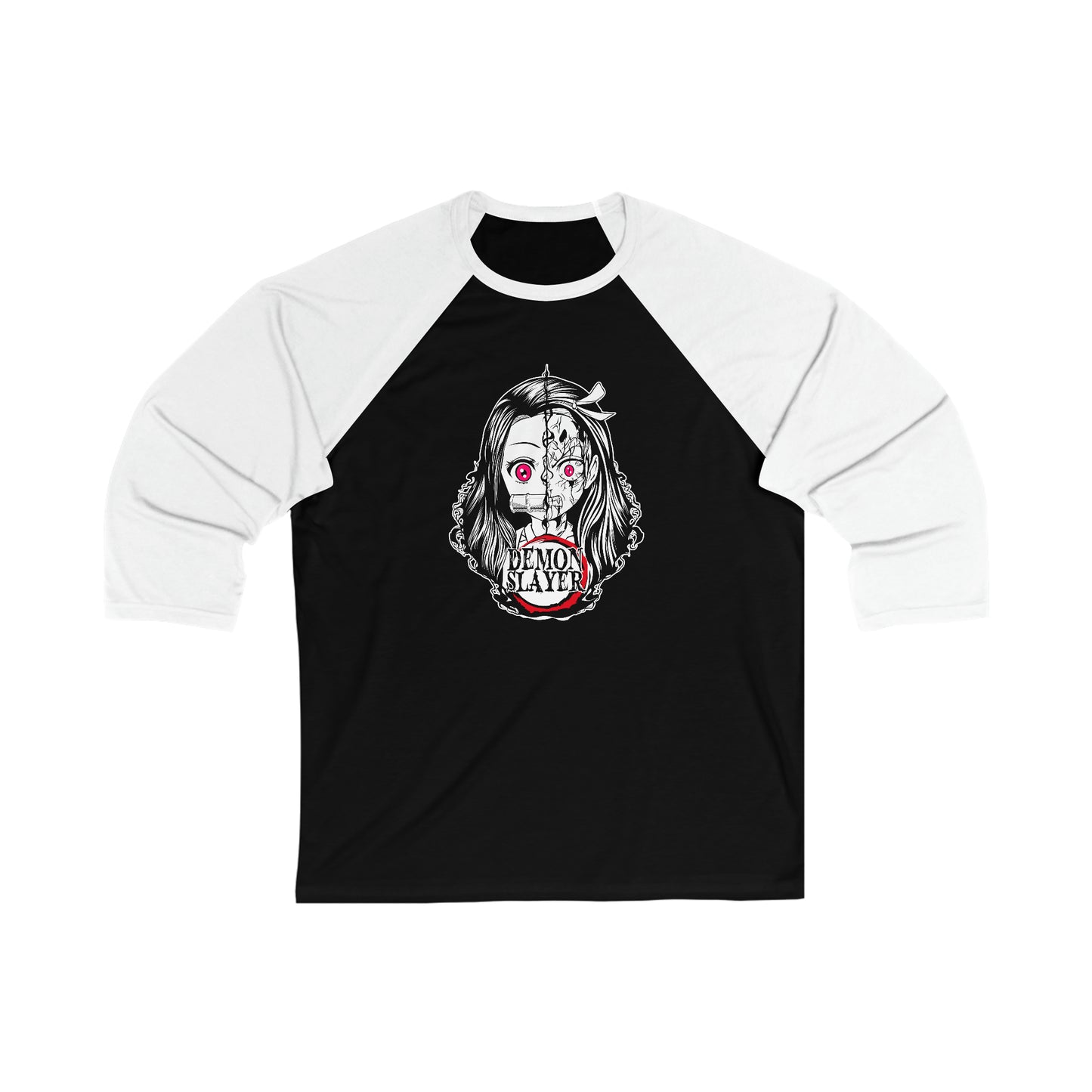 Nezuko Vintage Unisex 3\4 Sleeve Baseball Tee