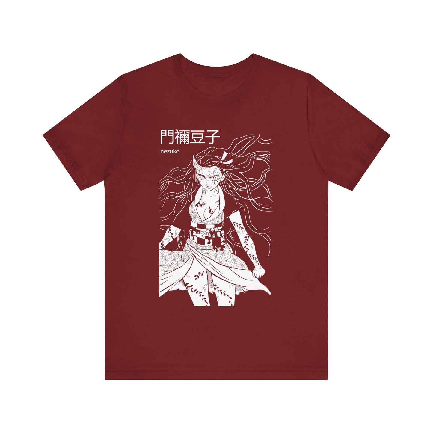 Nezuko Vintage Unisex Jersey Short Sleeve Tee