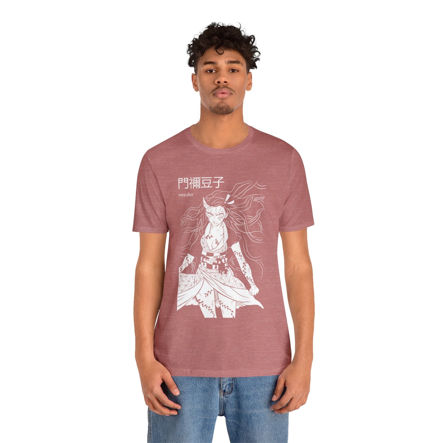 Nezuko Vintage Unisex Jersey Short Sleeve Tee
