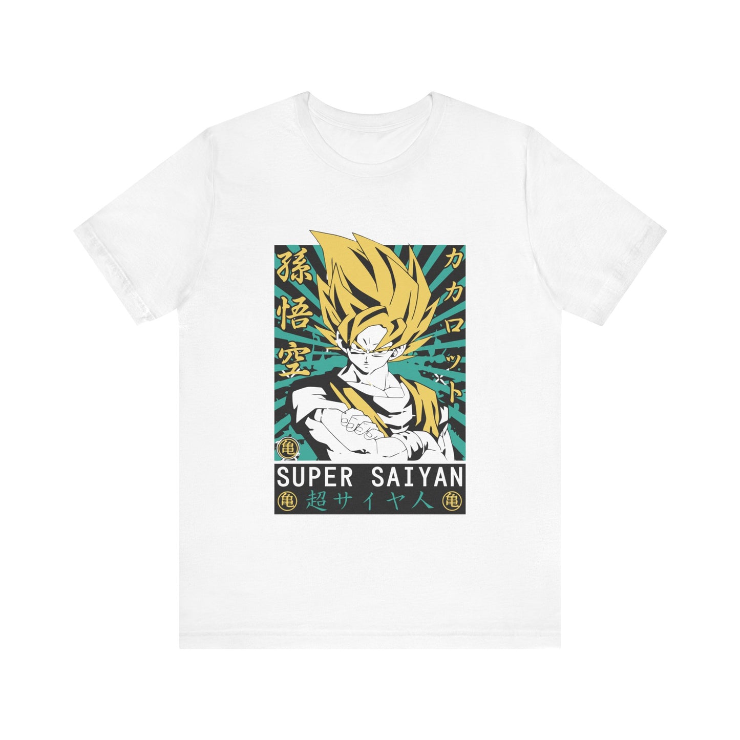 Super Saiyan DBZ Unisex Jersey Short Sleeve Tee