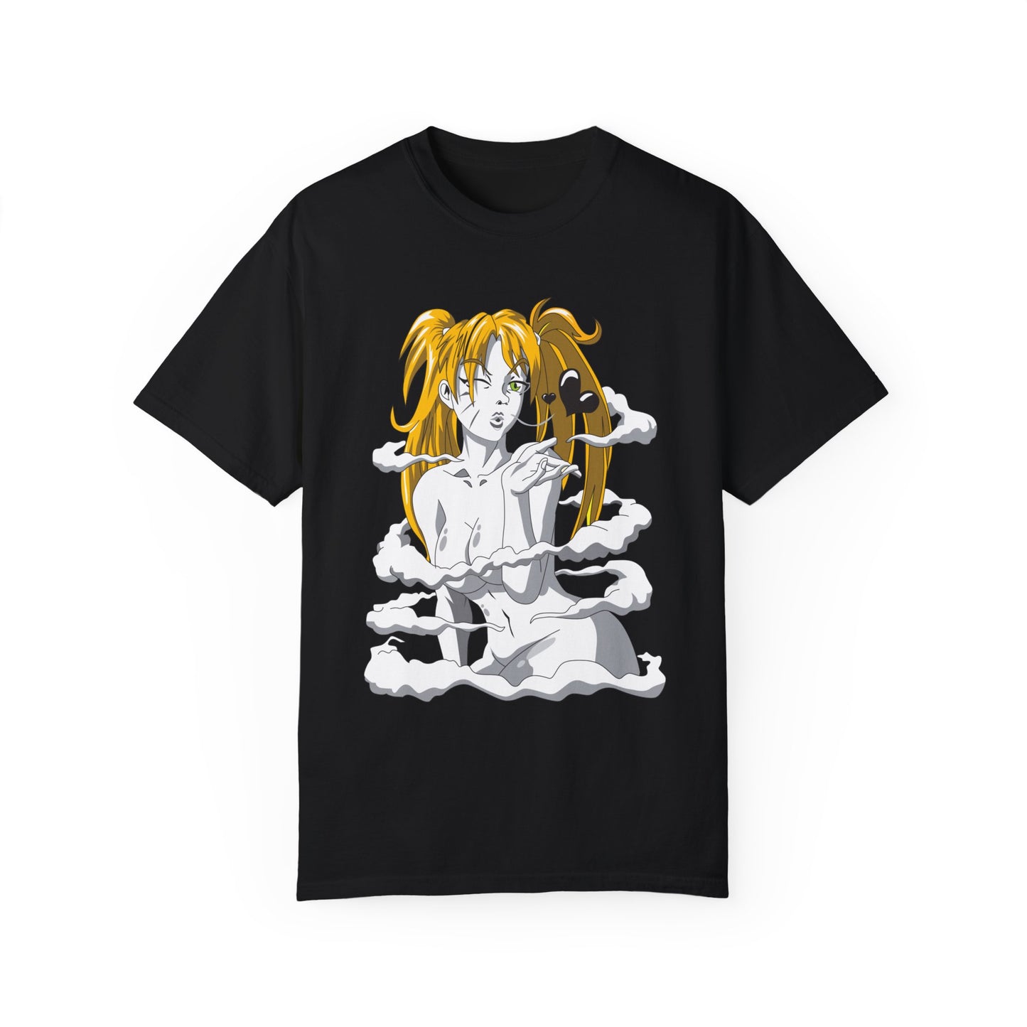 Naruto Sexy Jutsu Kiss Unisex Garment-Dyed T-shirt