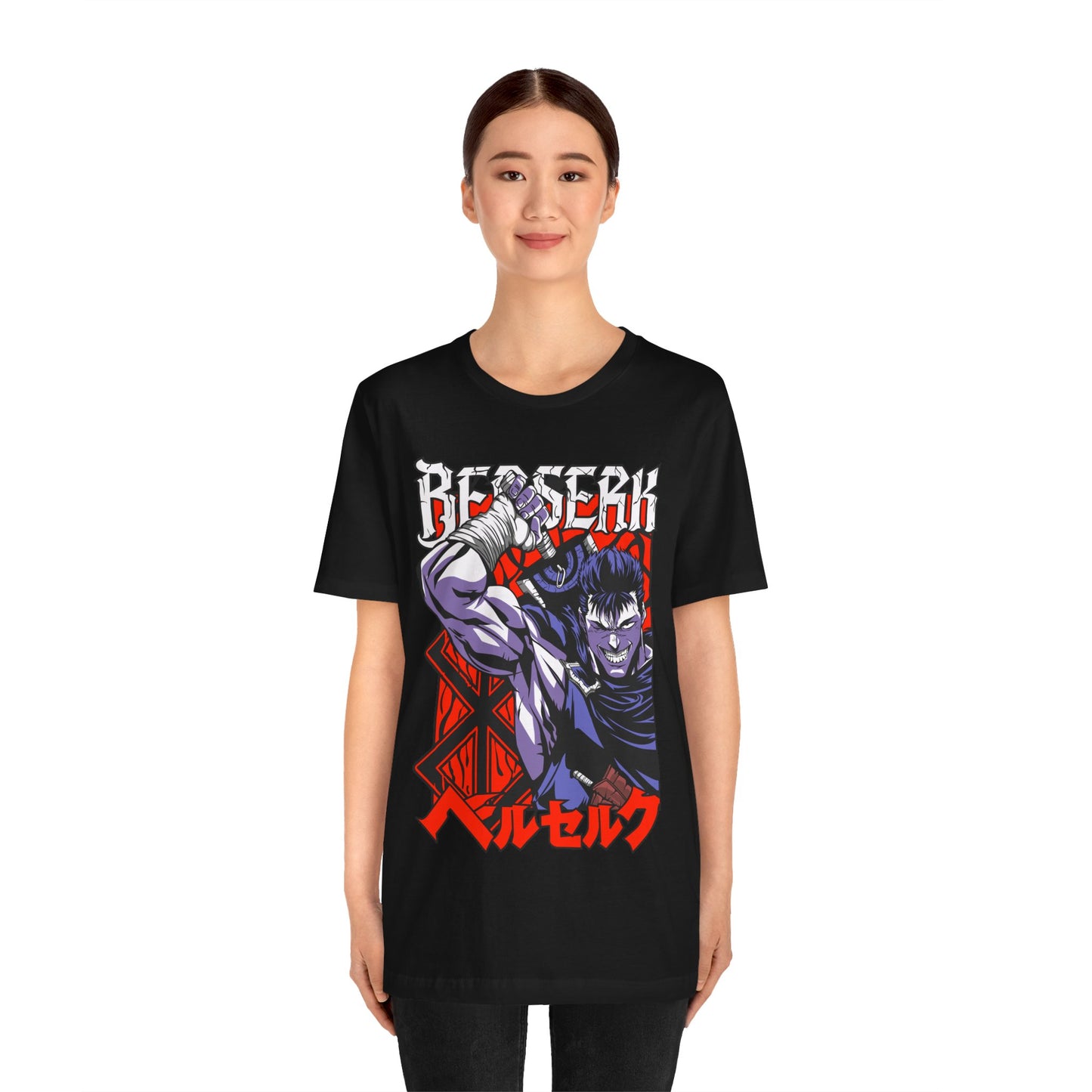 Berserk Sword Short Sleeve Tee Unisex Jersey Short Sleeve Tee