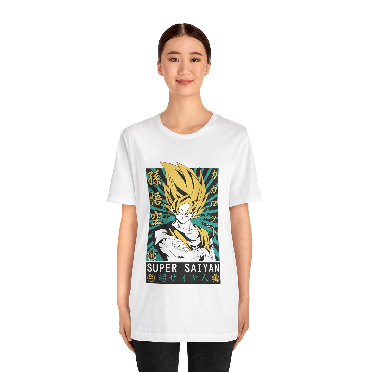 Super Saiyan DBZ Unisex Jersey Short Sleeve Tee
