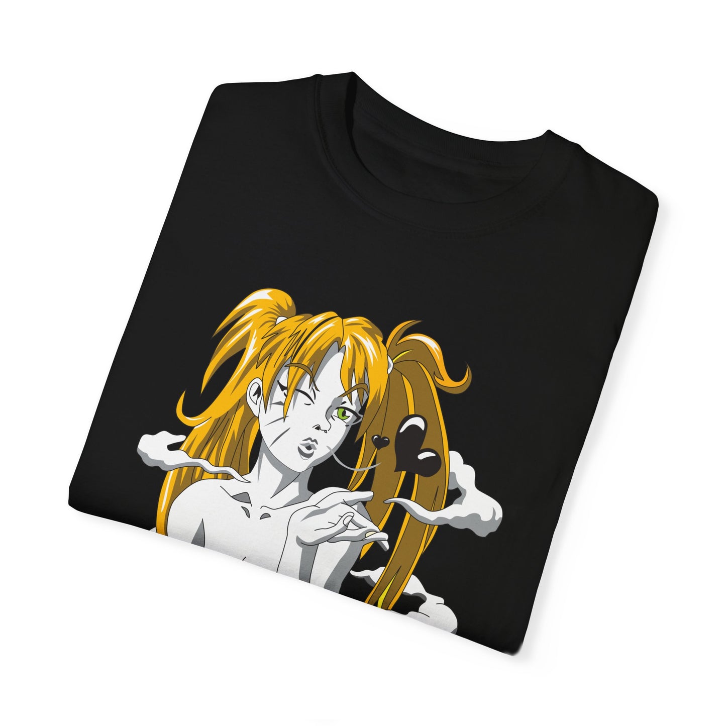 Naruto Sexy Jutsu Kiss Unisex Garment-Dyed T-shirt