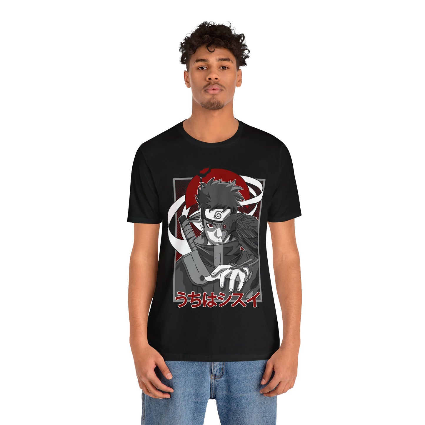 ShiSui Uchiha Naruto Unisex Jersey Short Sleeve Tee