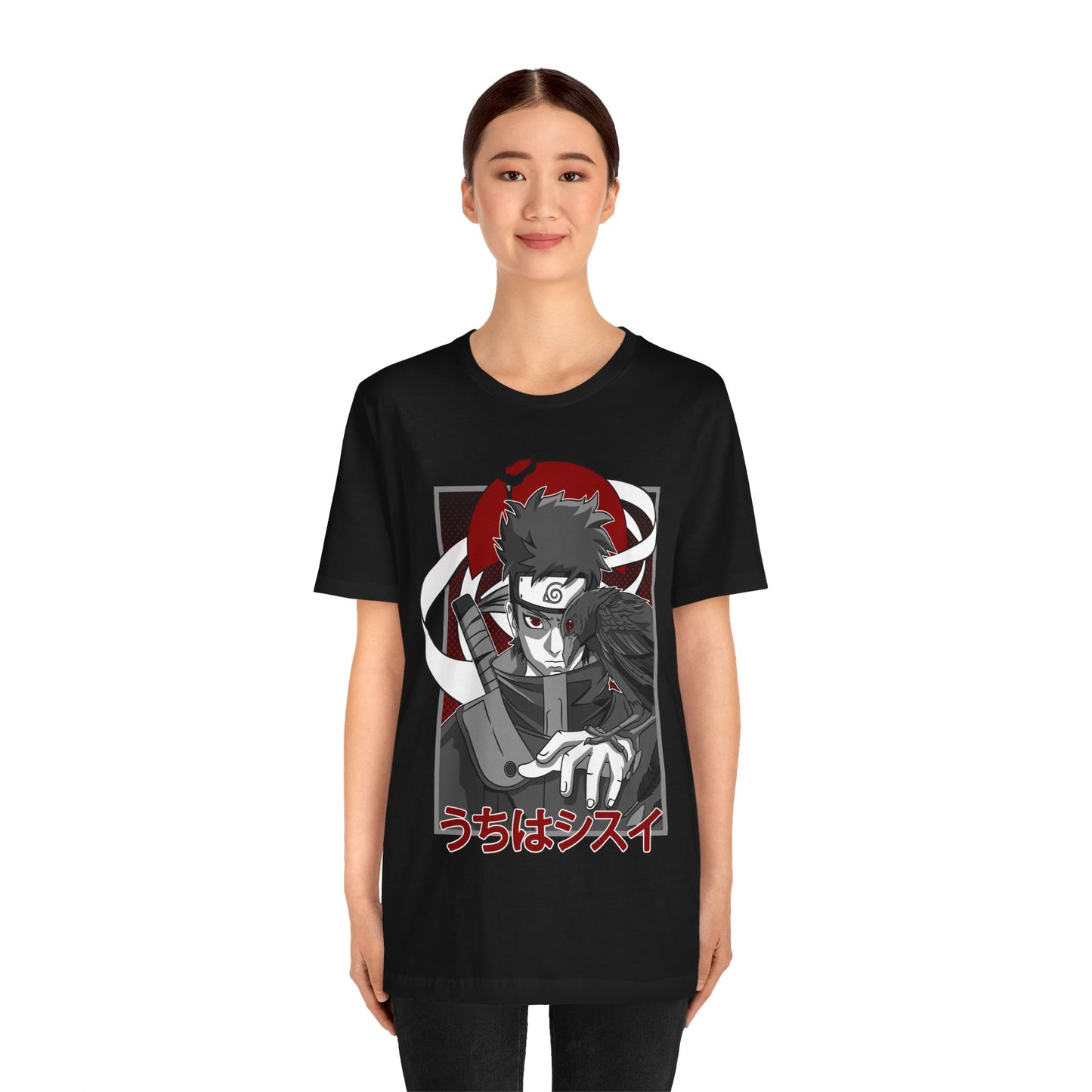 ShiSui Uchiha Naruto Unisex Jersey Short Sleeve Tee