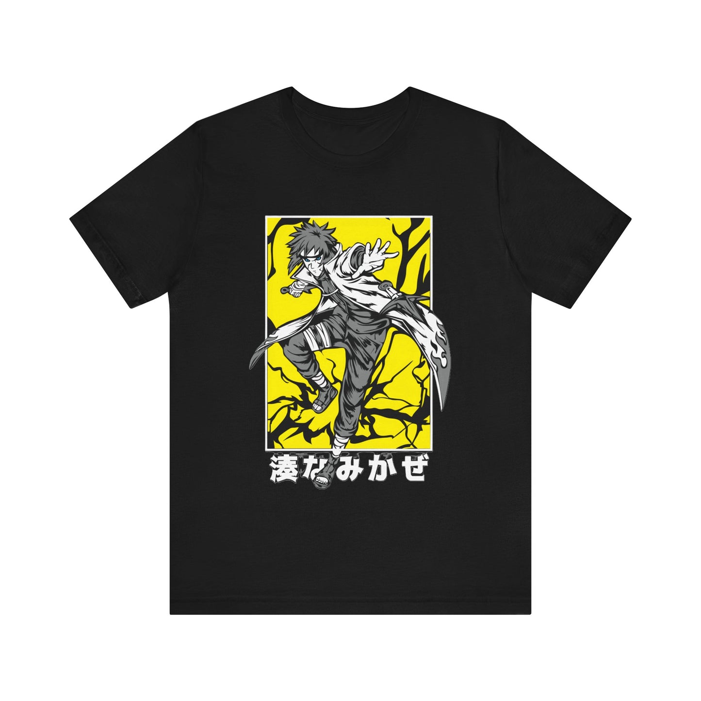 Limited Edition Minato Black & Yellow Naruto Tee