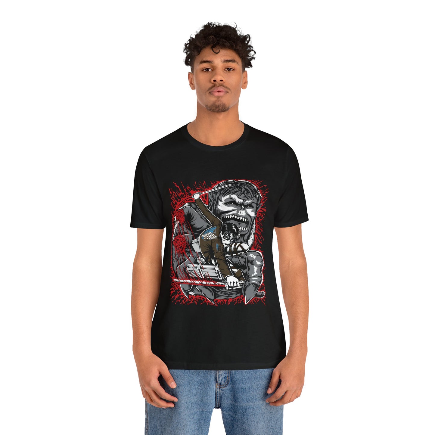 Yager Swords Out Graphic Unisex Jersey Short Sleeve Tee