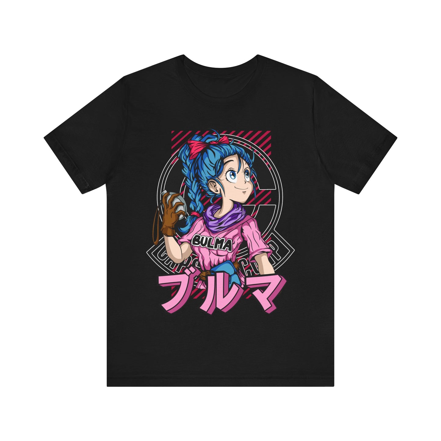 Bulma DBZ 3D Animated Graphic Unisex Jersey Short Sleeve Tee