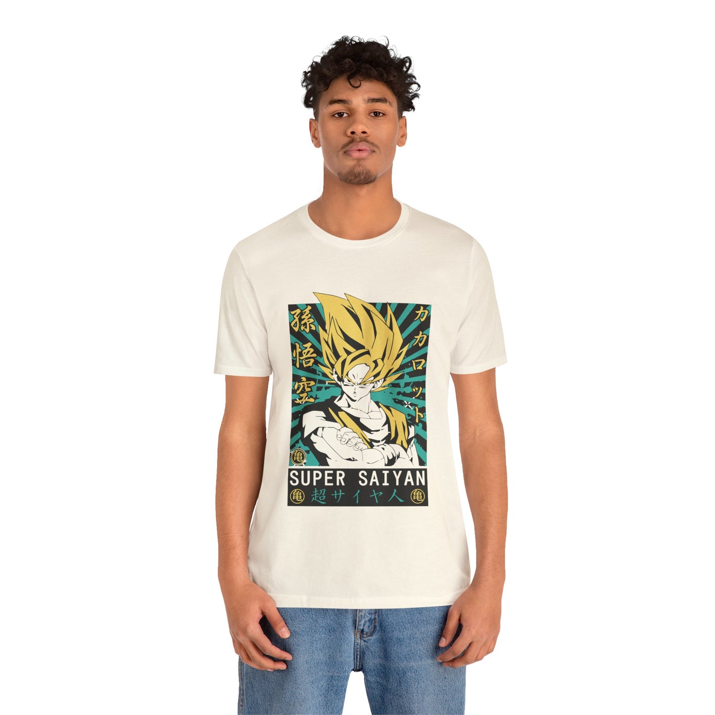 Super Saiyan DBZ Unisex Jersey Short Sleeve Tee