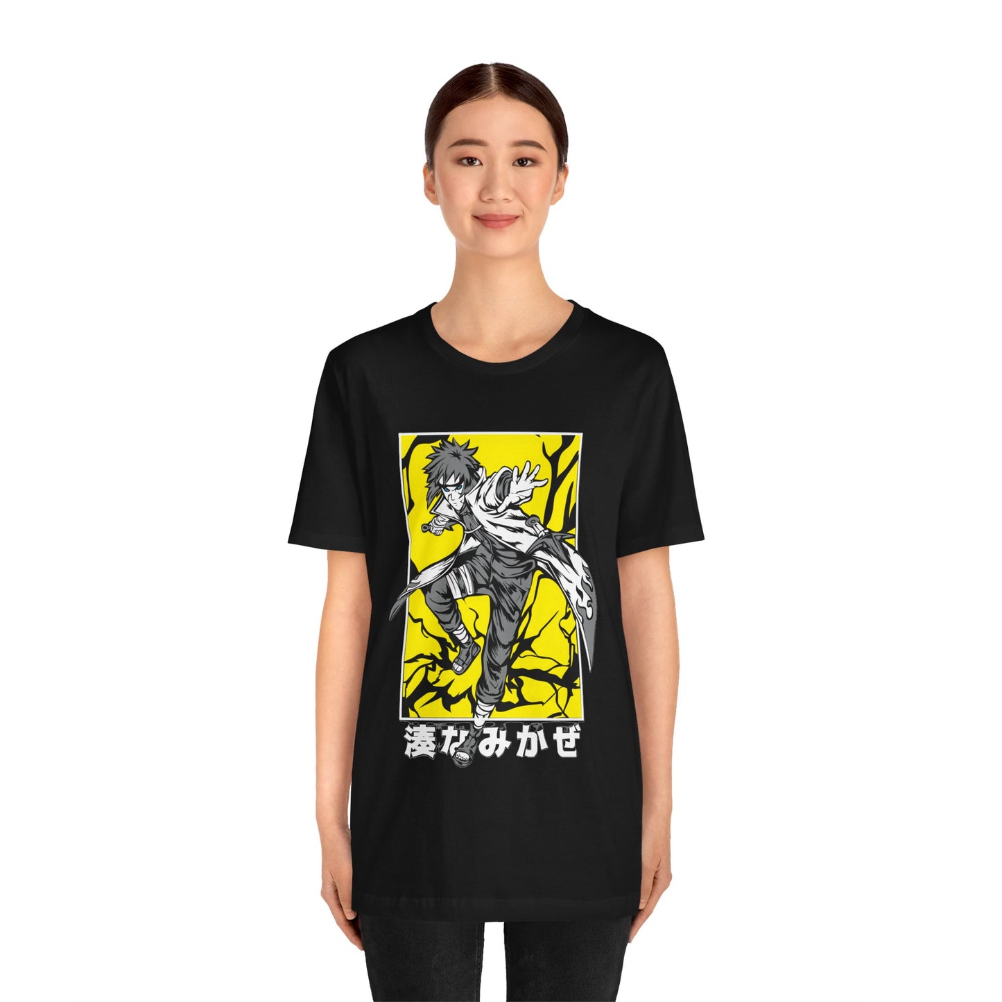 Limited Edition Minato Black & Yellow Naruto Tee