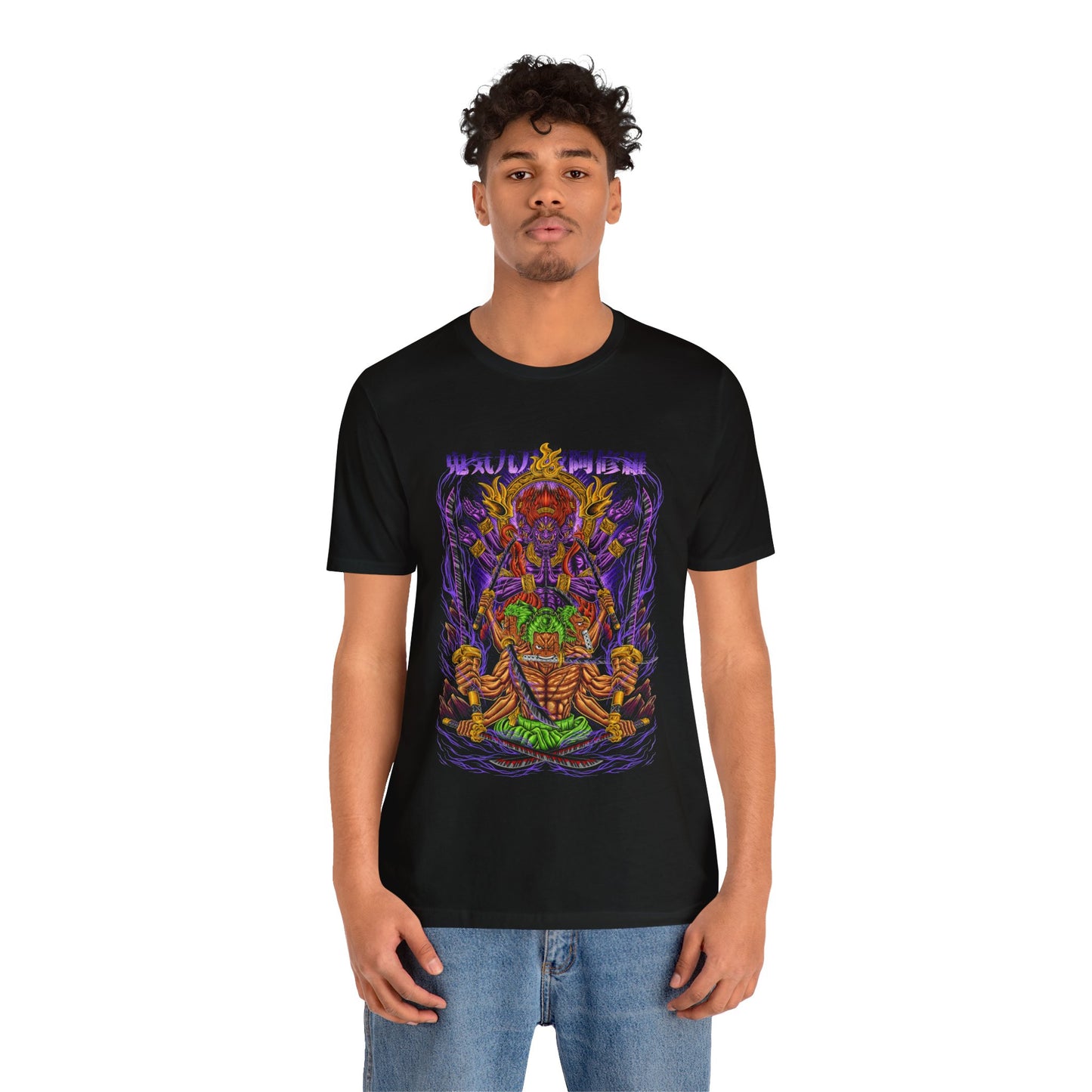 Zoro Op Multi Sword Unisex Jersey Short Sleeve Tee