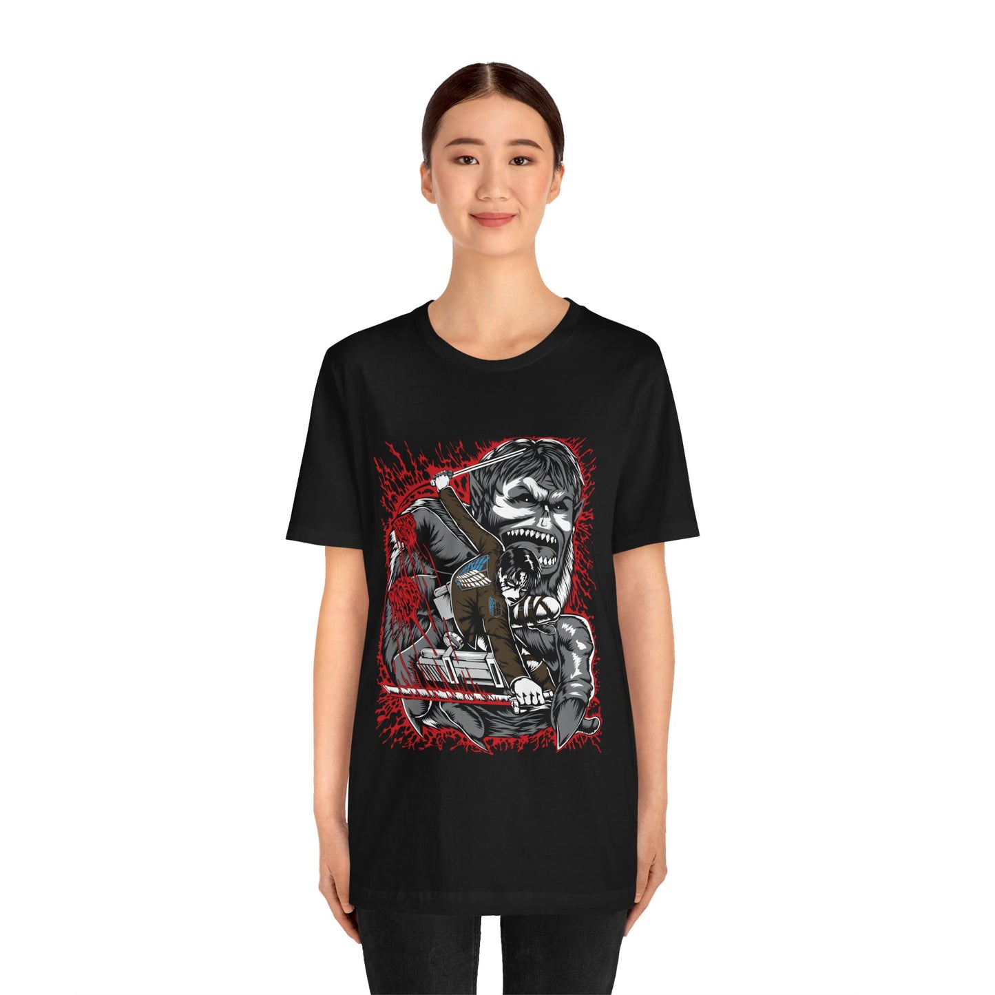 Yager Swords Out Graphic Unisex Jersey Short Sleeve Tee