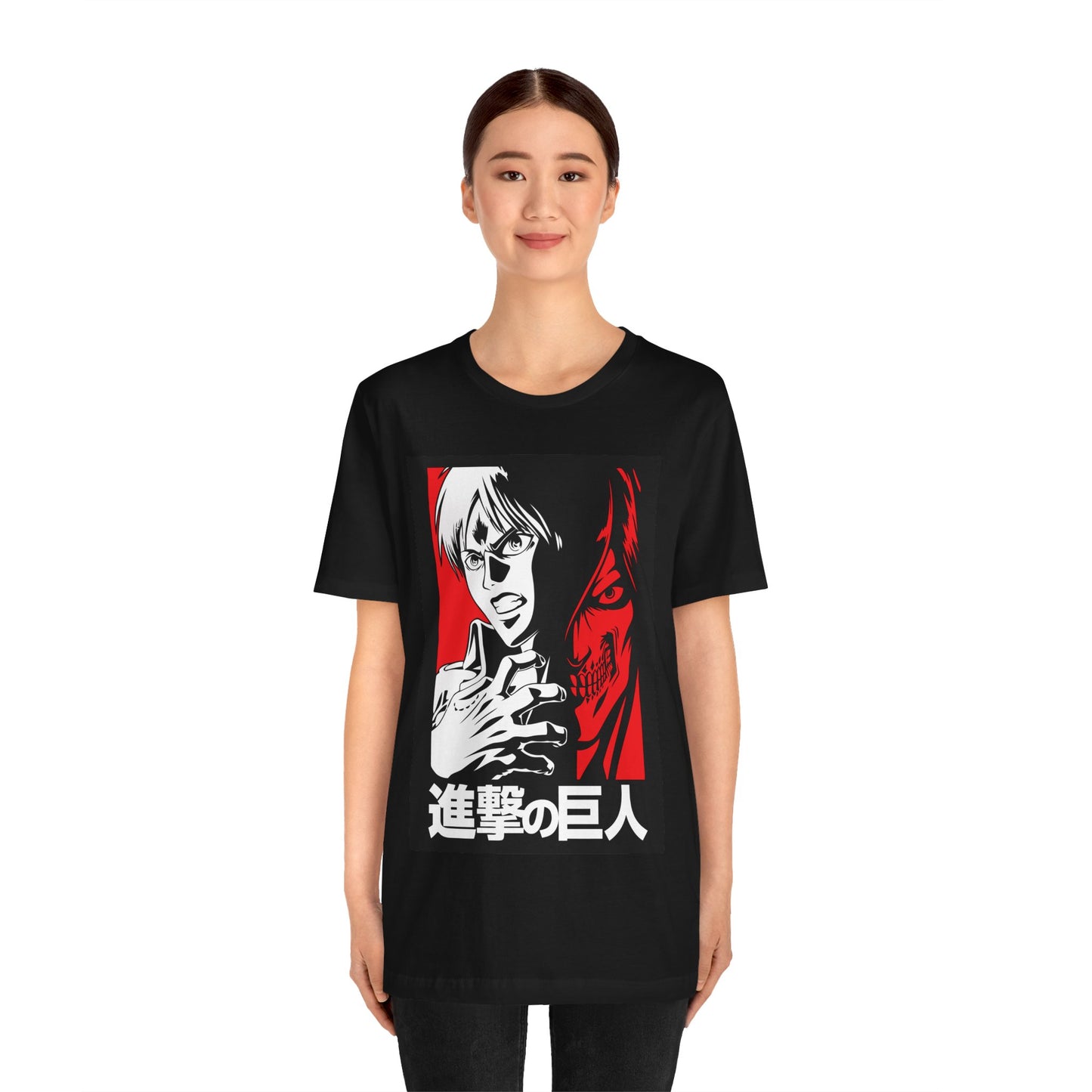 Eren Yager AOT Transformed Graphic Tee Unisex Jersey Short Sleeve Tee