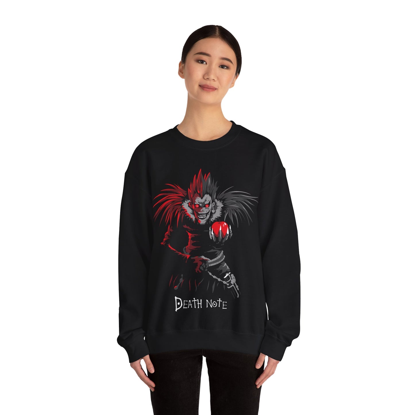 Death Note Bad Apple Unisex Heavy Blend™ Crewneck Sweatshirt