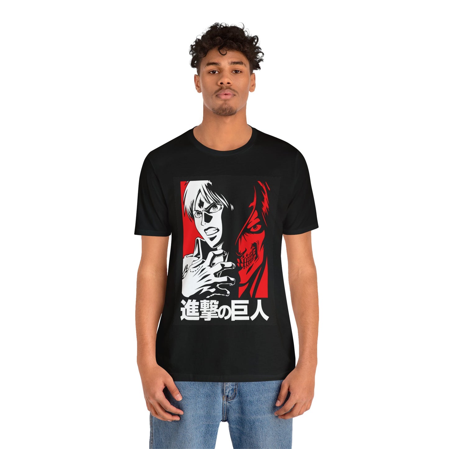 Eren Yager AOT Transformed Graphic Tee Unisex Jersey Short Sleeve Tee