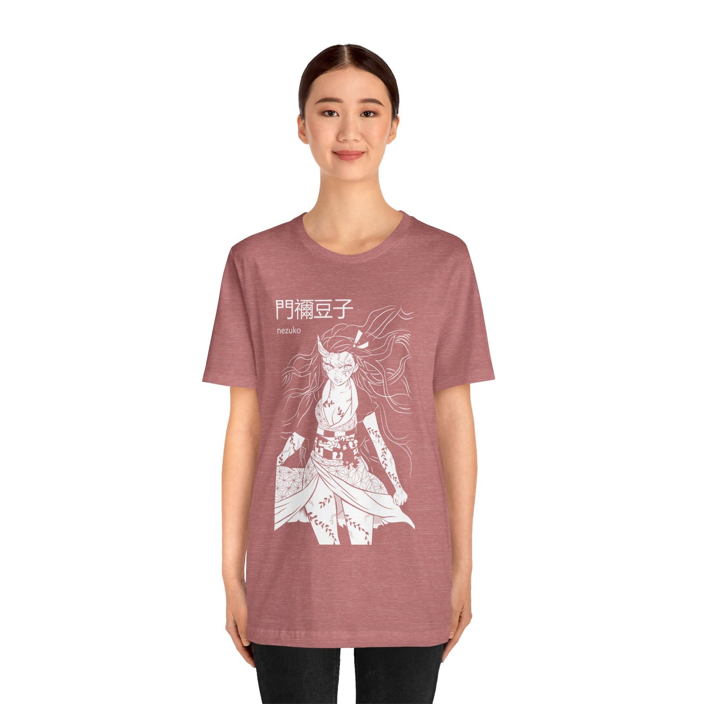 Nezuko Vintage Unisex Jersey Short Sleeve Tee