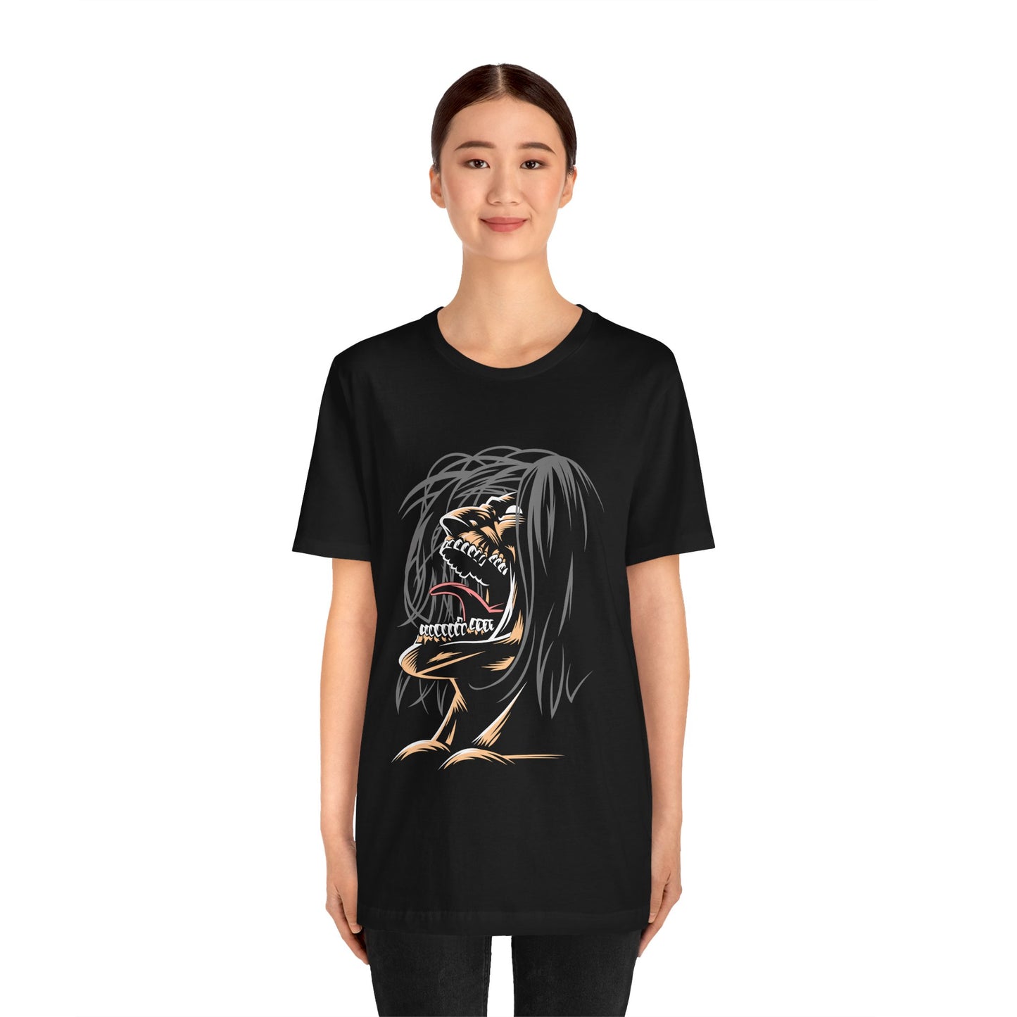 AOT Demon Laughter Unisex Jersey Short Sleeve Tee