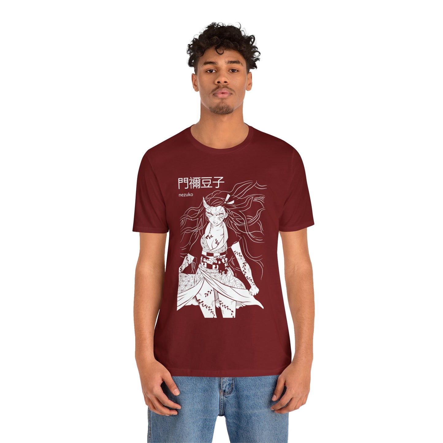 Nezuko Vintage Unisex Jersey Short Sleeve Tee