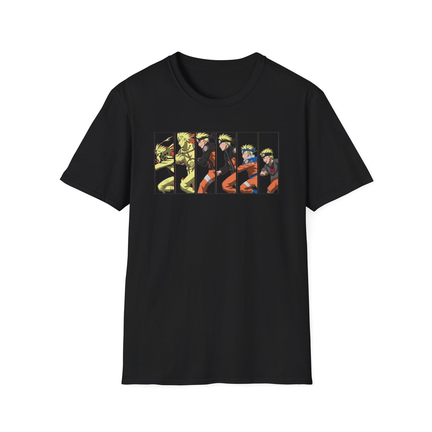 Naruto Evolution Graphic Printed Tee