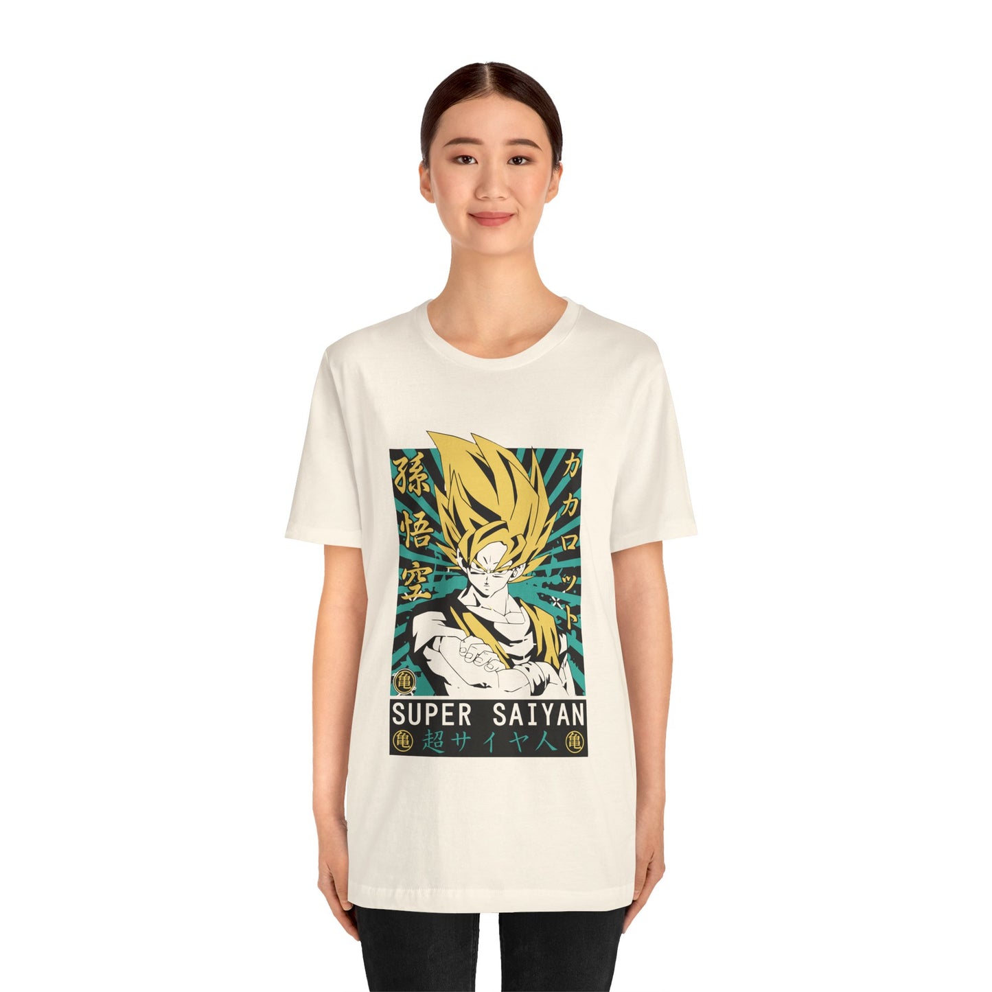 Super Saiyan DBZ Unisex Jersey Short Sleeve Tee