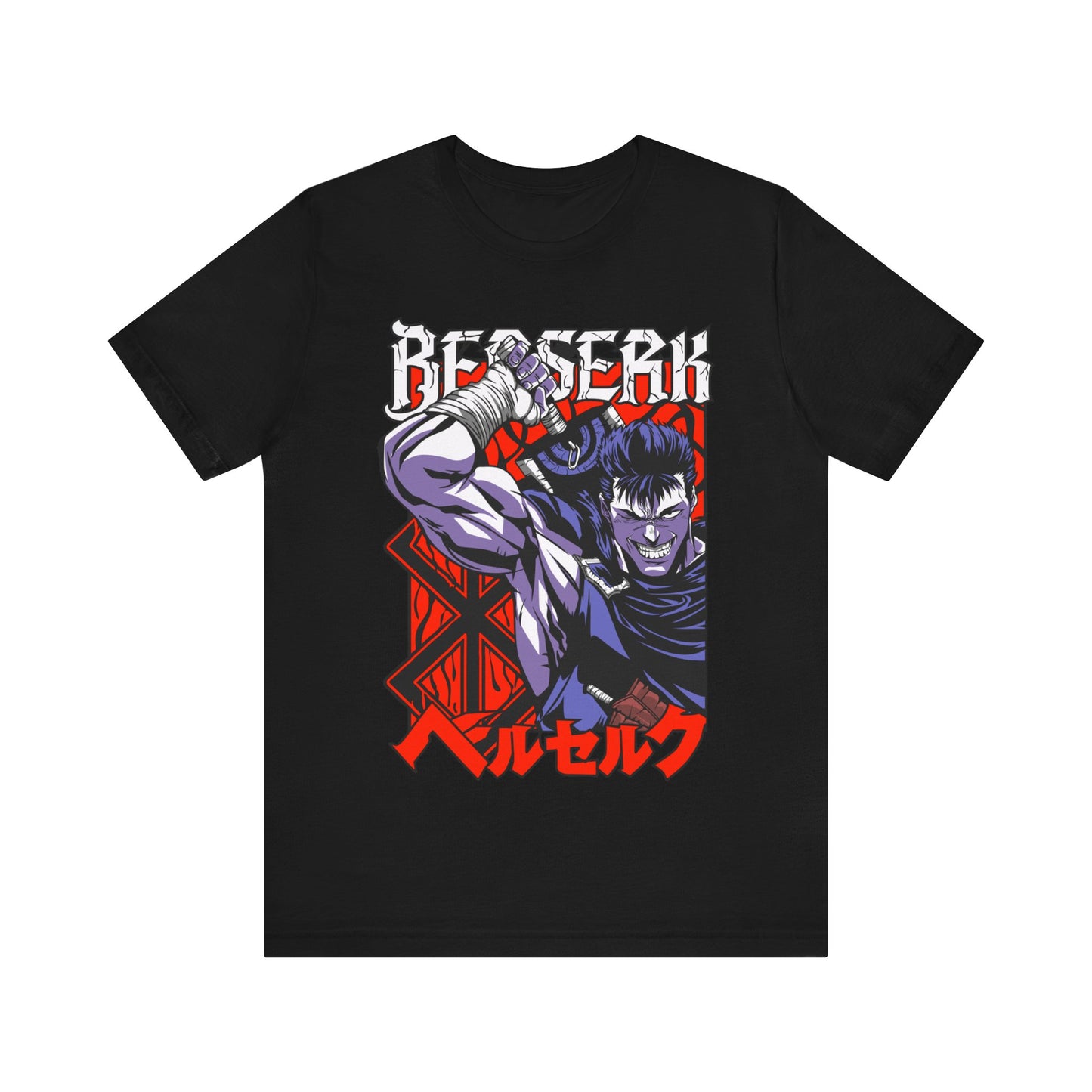 Berserk Sword Short Sleeve Tee Unisex Jersey Short Sleeve Tee
