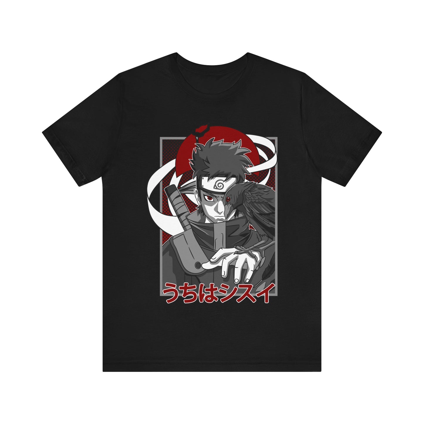 ShiSui Uchiha Naruto Unisex Jersey Short Sleeve Tee