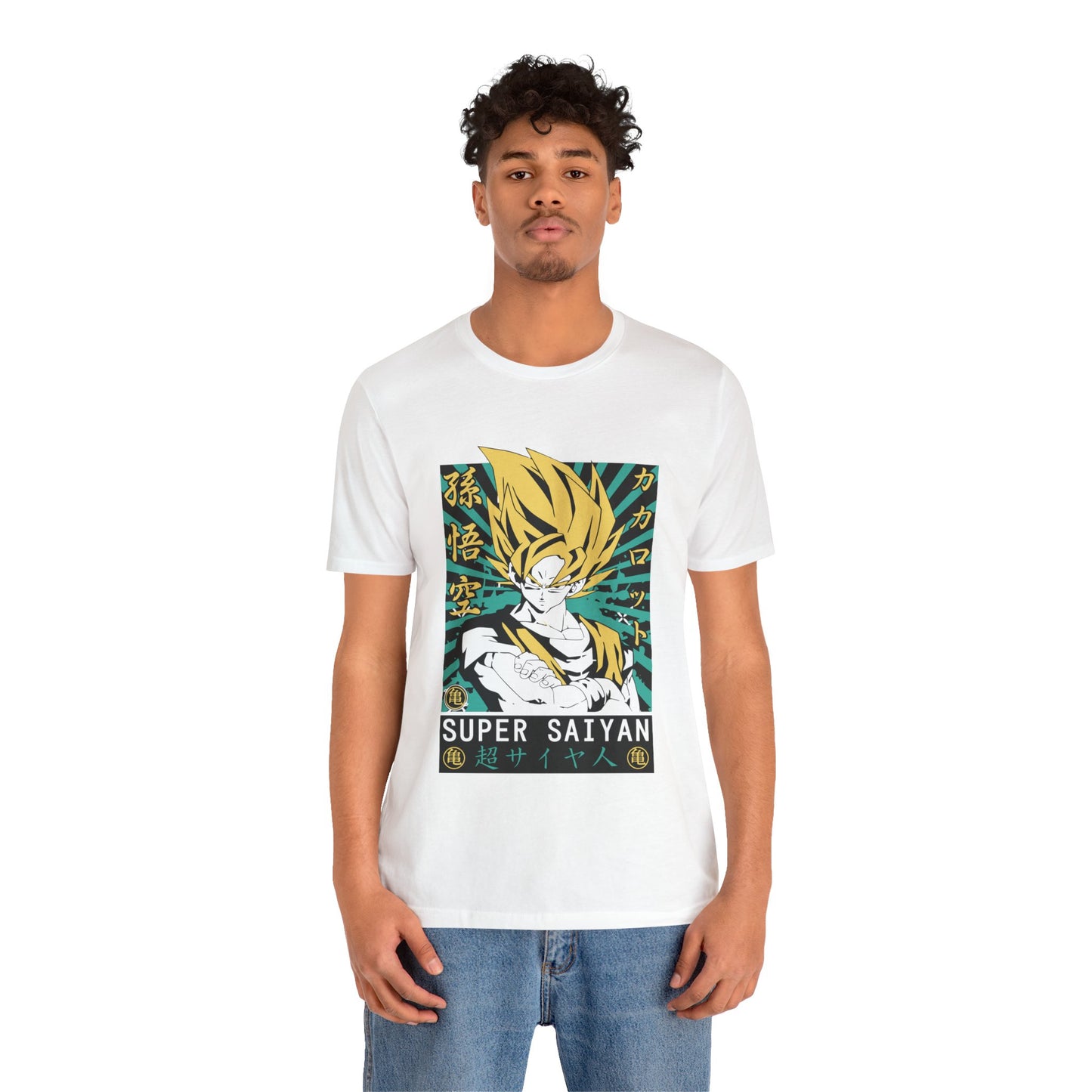 Super Saiyan DBZ Unisex Jersey Short Sleeve Tee