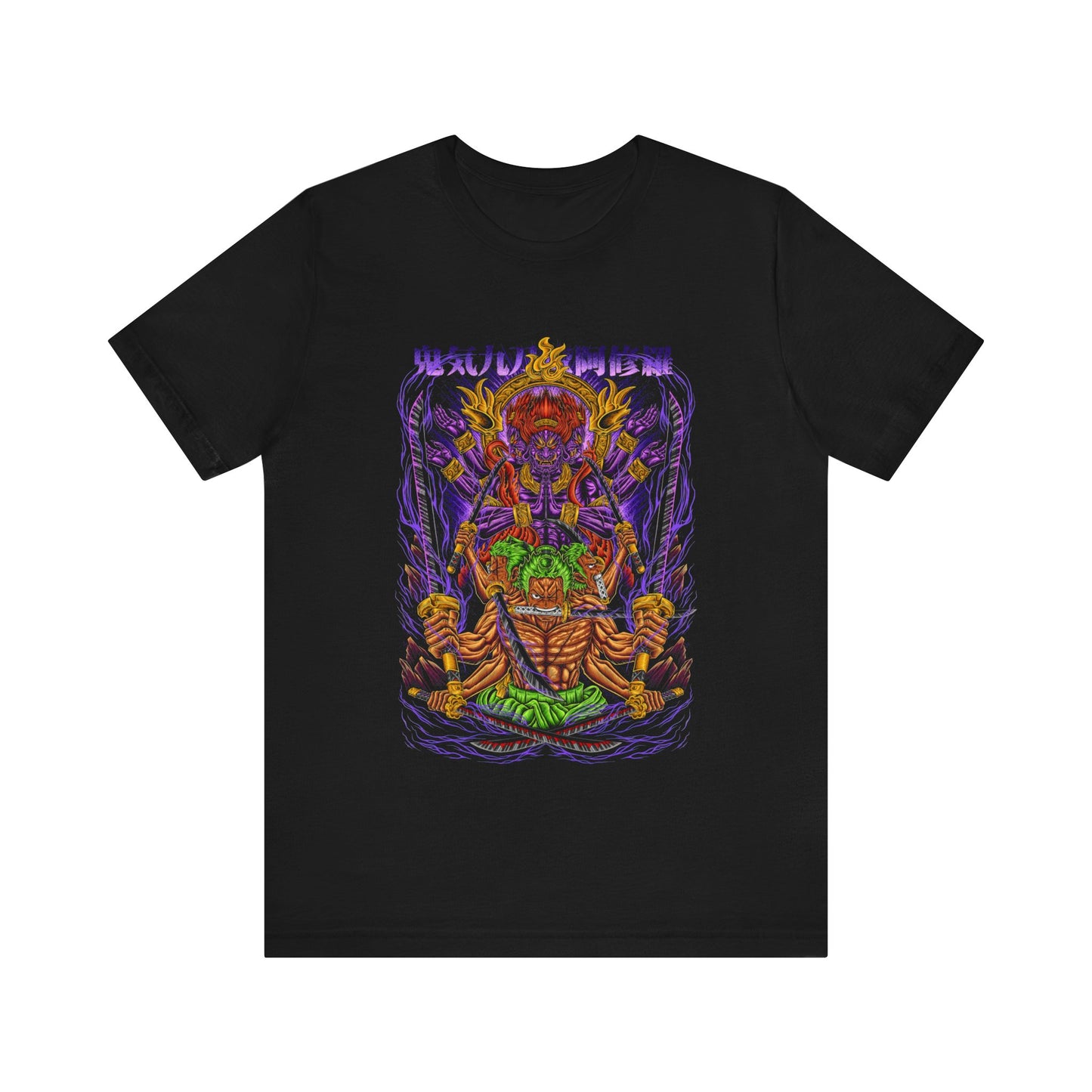 Zoro Op Multi Sword Unisex Jersey Short Sleeve Tee